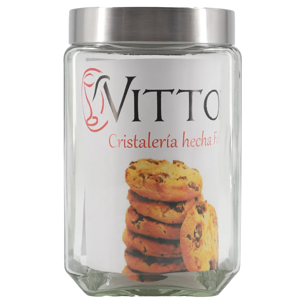Frasco Vidrio 1600 Ml Vittori 1 Pza