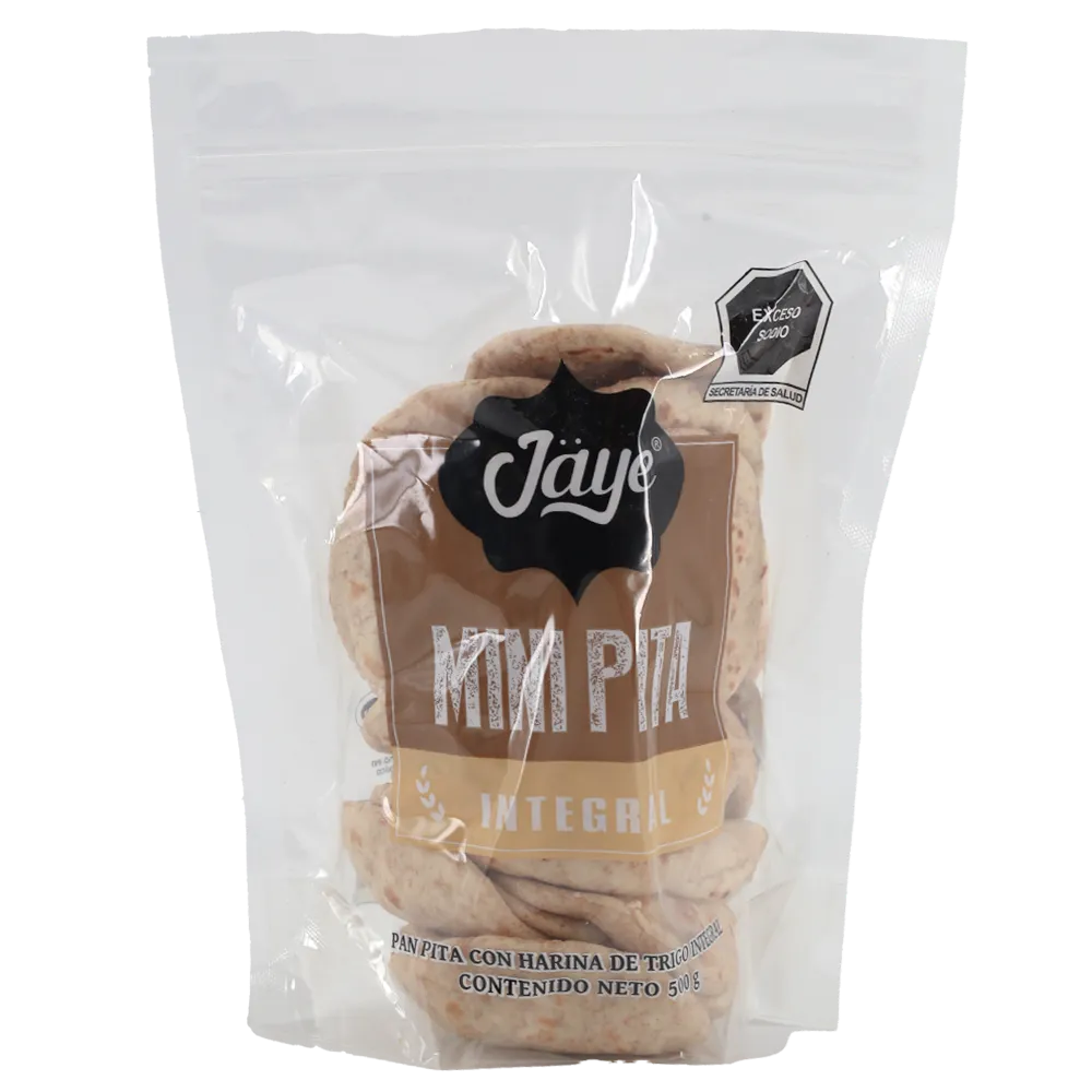 Mini Pita Integral Jaye 500 g