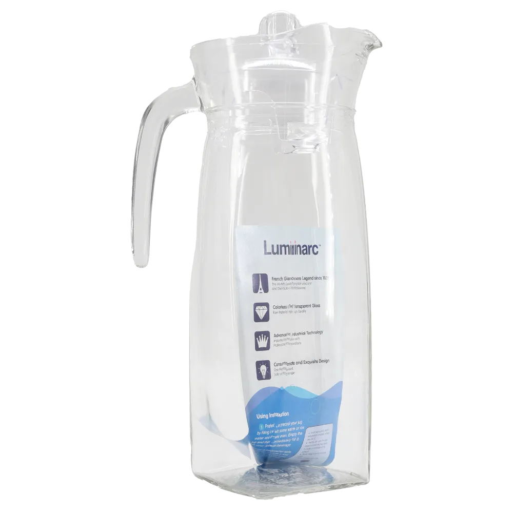 JARRA VIDRIO LINEA FLAME 1.3 LT LUMINARC 1 PIEZA