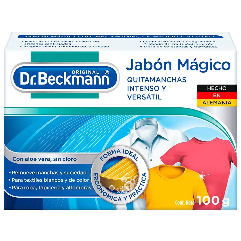 Jabon En Barra Quitamanchas Dr Beckmann 100 g