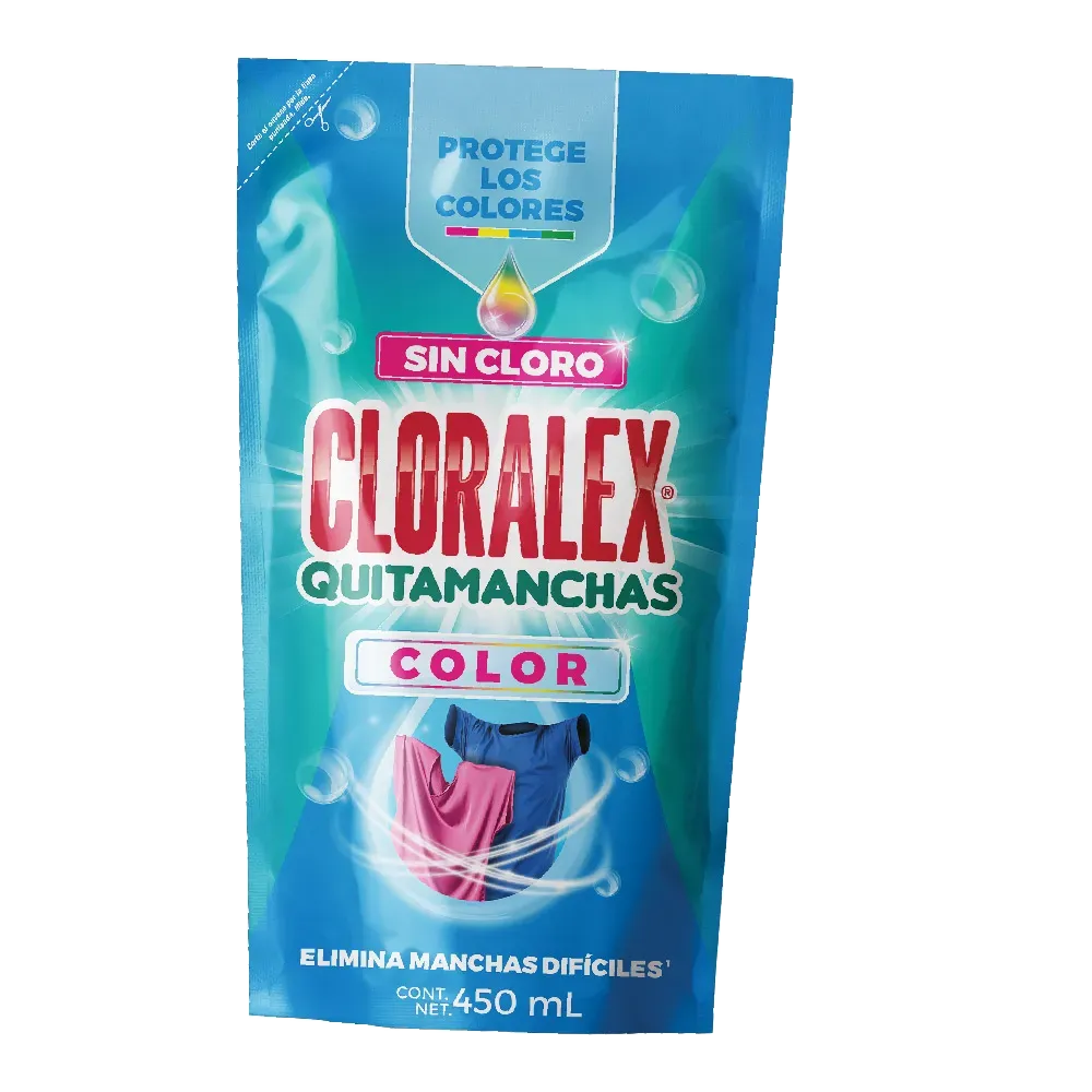 Removedor Quitamanchas Liquido color Cloralex 450 ml