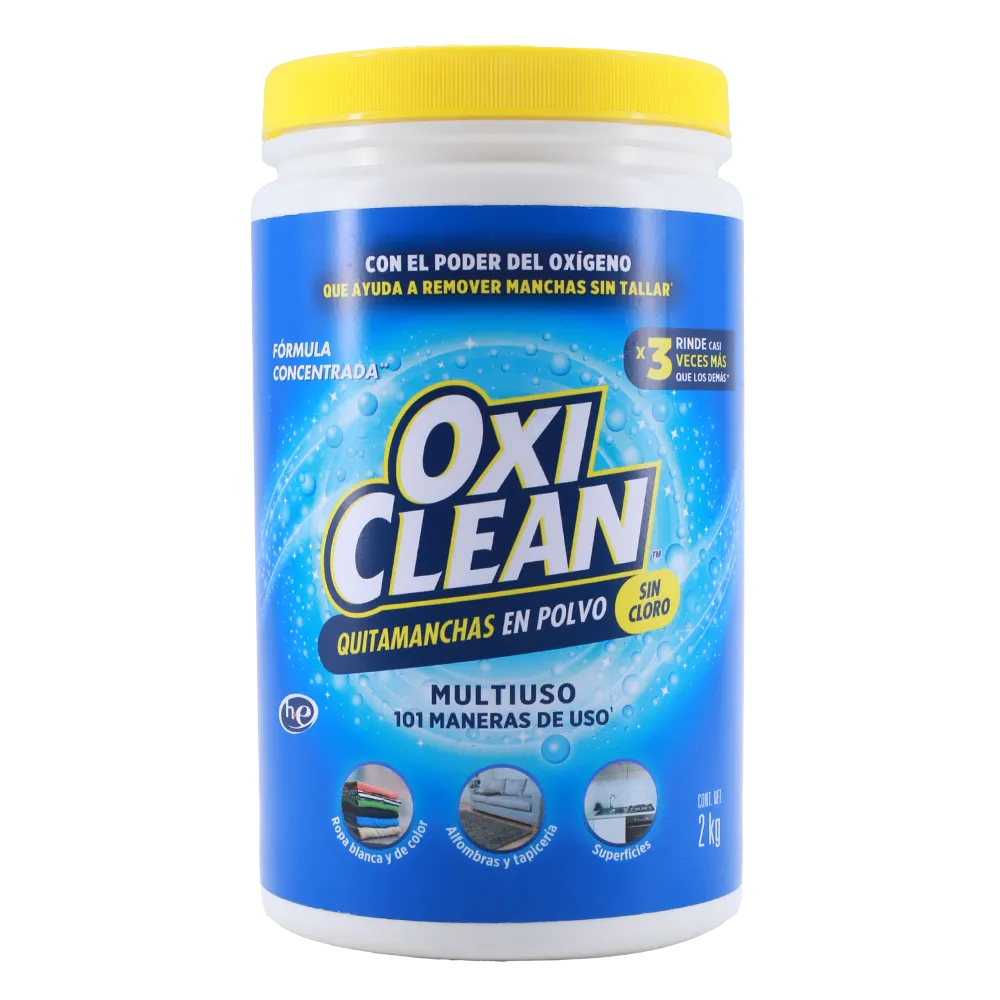 Removedor Quitamanchas Polvo Sin Cloro Oxiclean 2 kg