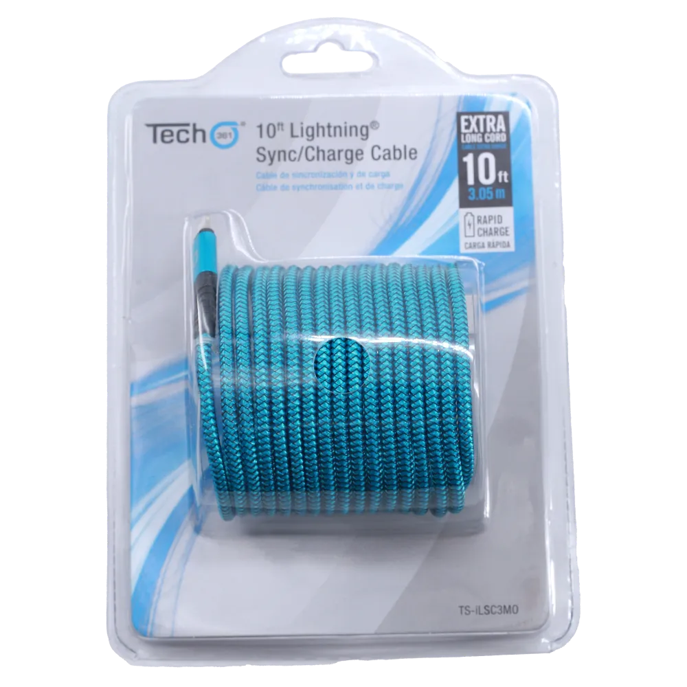 Cable Lighning Carga Rapida 305 M Tech 361 1 Pza