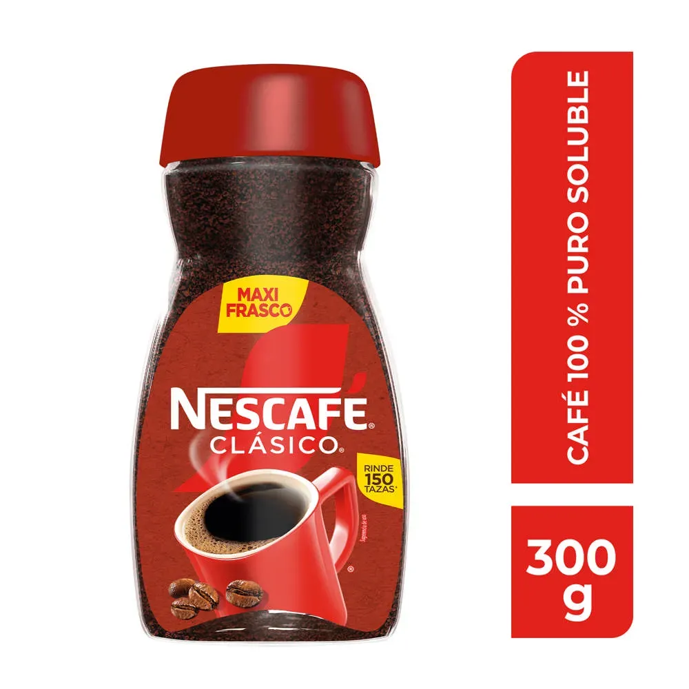 Café Soluble Clásico Nescafe 300 g
