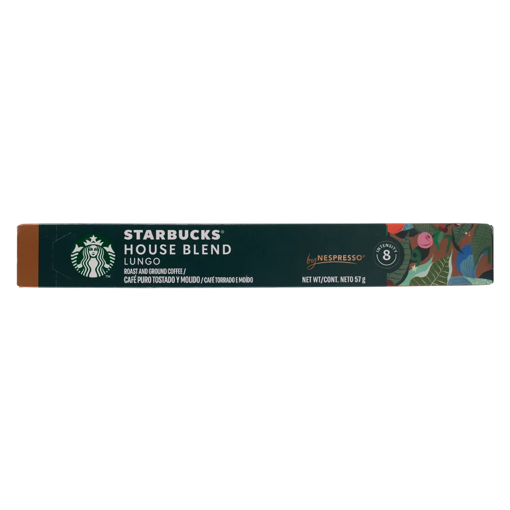 Cafe En Capsulas House Blend Lungo Starbucks 10 Cap