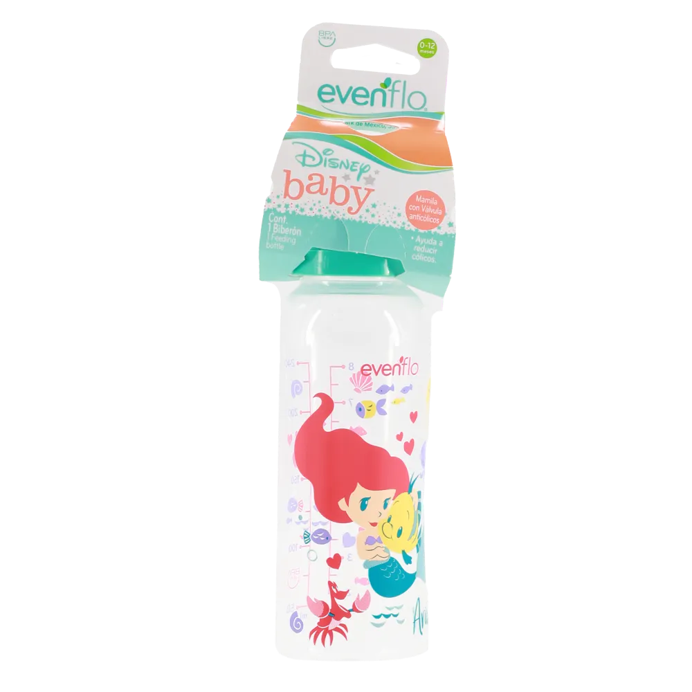 Biberon Princesas Evenflo 8 Oz