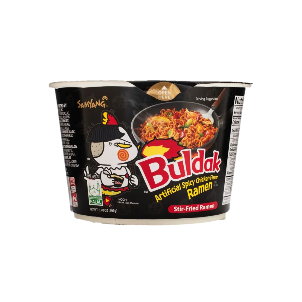 SOPA RAMEN BULDAK BIG BOWL HOT CHICKEN SAMYANG 3.7 ONZAS
