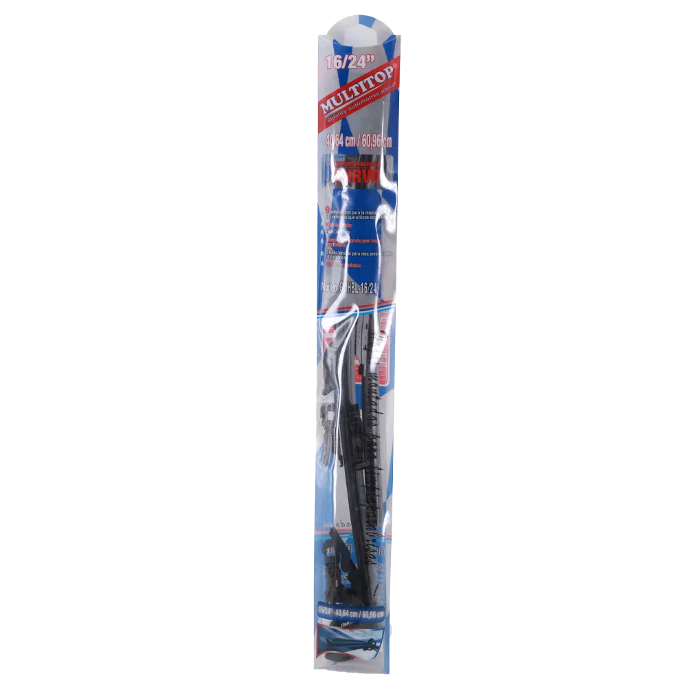 LIMPIAPARABRISAS GUHBL-16/24 CURVO. MULTITOP 1 PIEZA