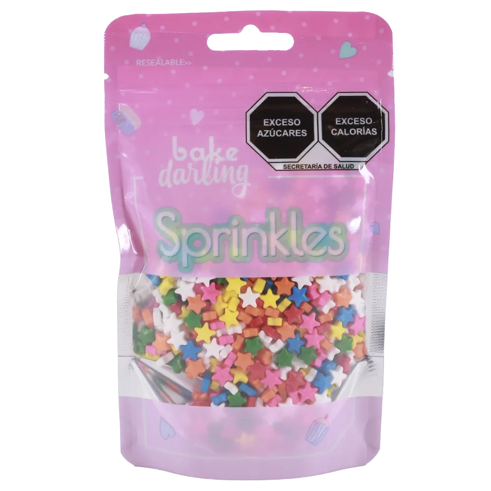 Sprinkles Mix Estrellas Coloridas Bake Darling 80 g