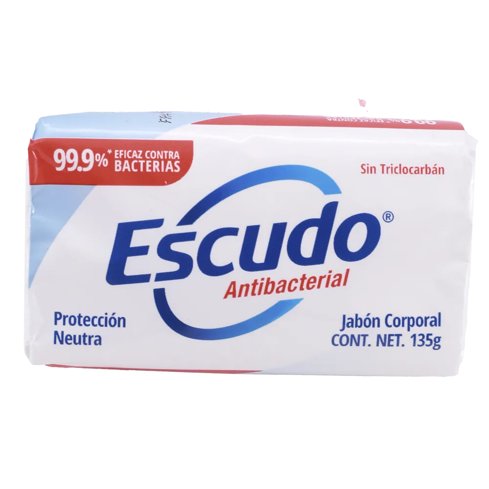 Jabon Barra Escudo Blanco Neutro Escudo 135 Gr