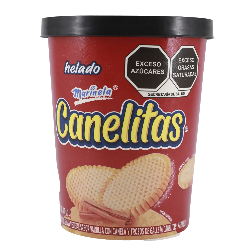 Helado Canelitas Marinela 1 Lt