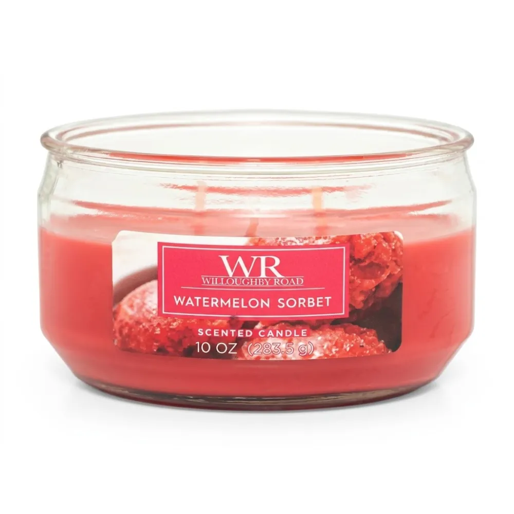VELA AROMATICA 10 OZ WATERMELON SORBET WILLOUBY ROAD 1 PIEZA