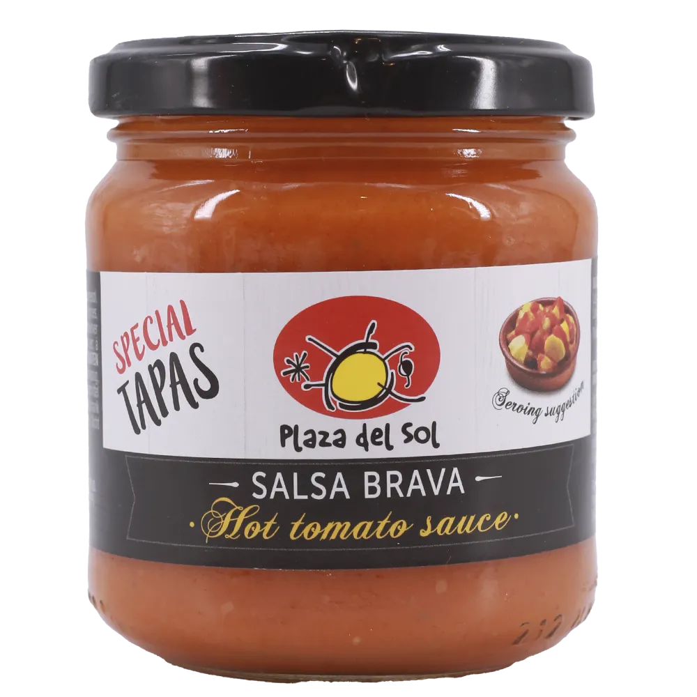 Salsa Brava Tomate Picante Plaza Del Sol 185 g