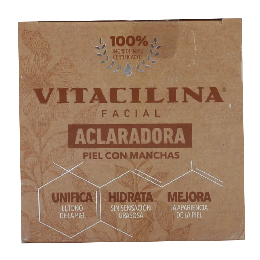 Crema Facial Aclaradora Vitacilina 100 g