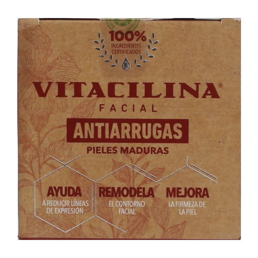 Crema Facial Antiarrugas Vitacilina 100 g