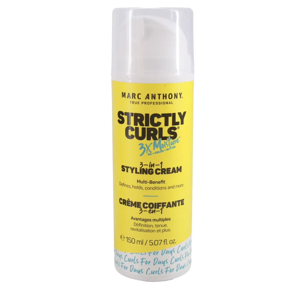 Crema Peinar Strictly Curls 3En1 Marc Anthony 150 Ml