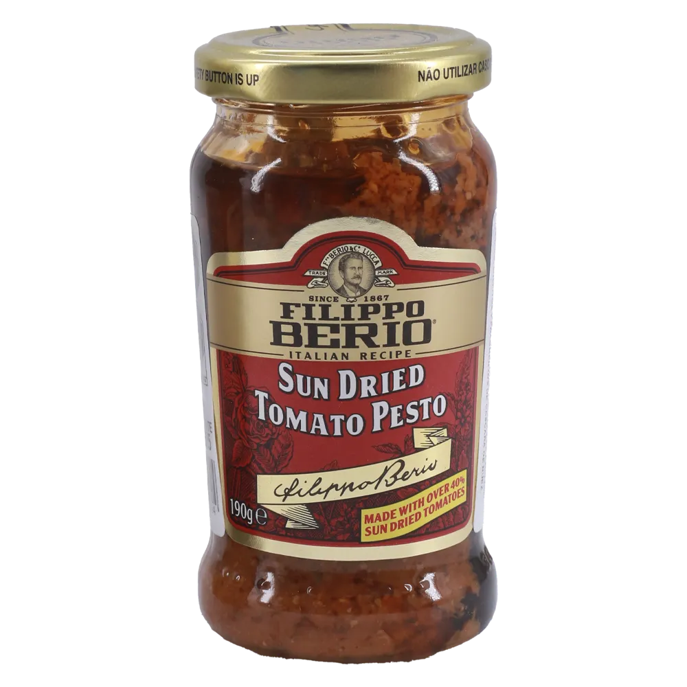 Salsa Pesto Tomate Seco Tomate Filippo Berio 190 g