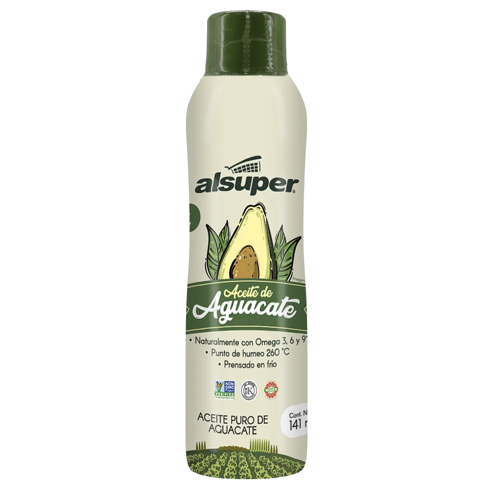 Aceite En Aerosol de aguacate Alsuper 141 Ml