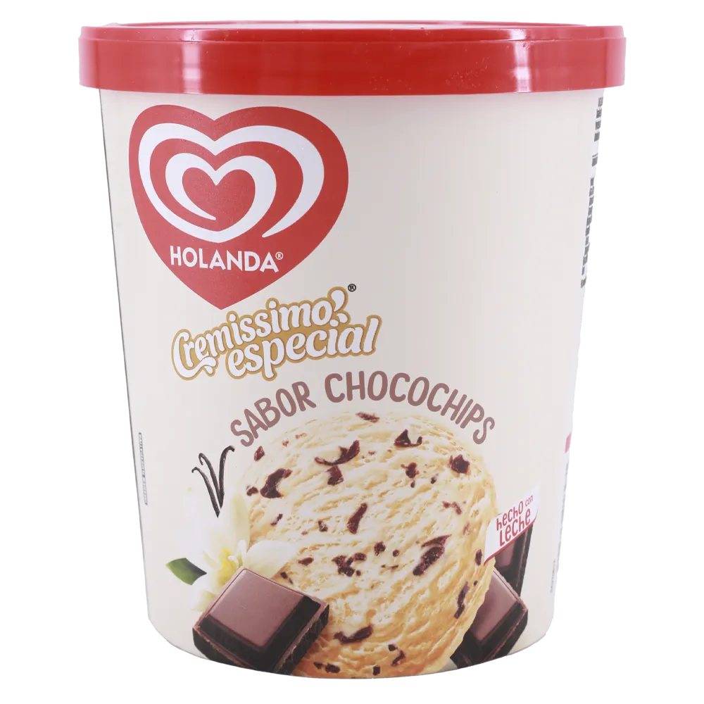 Helado Chocochips Holanda 900 Ml