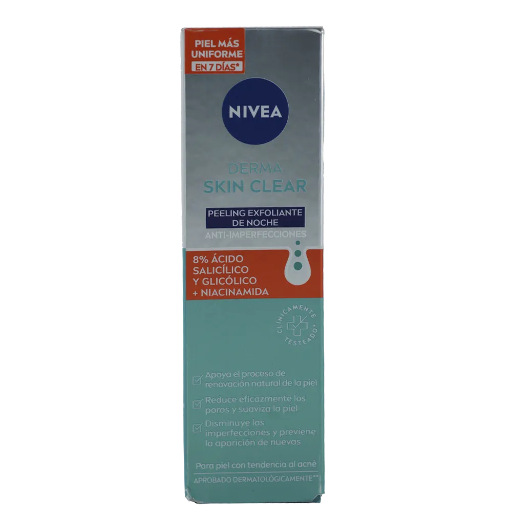 Skin Clear Gel Exfoliante Face Derma 40 Ml