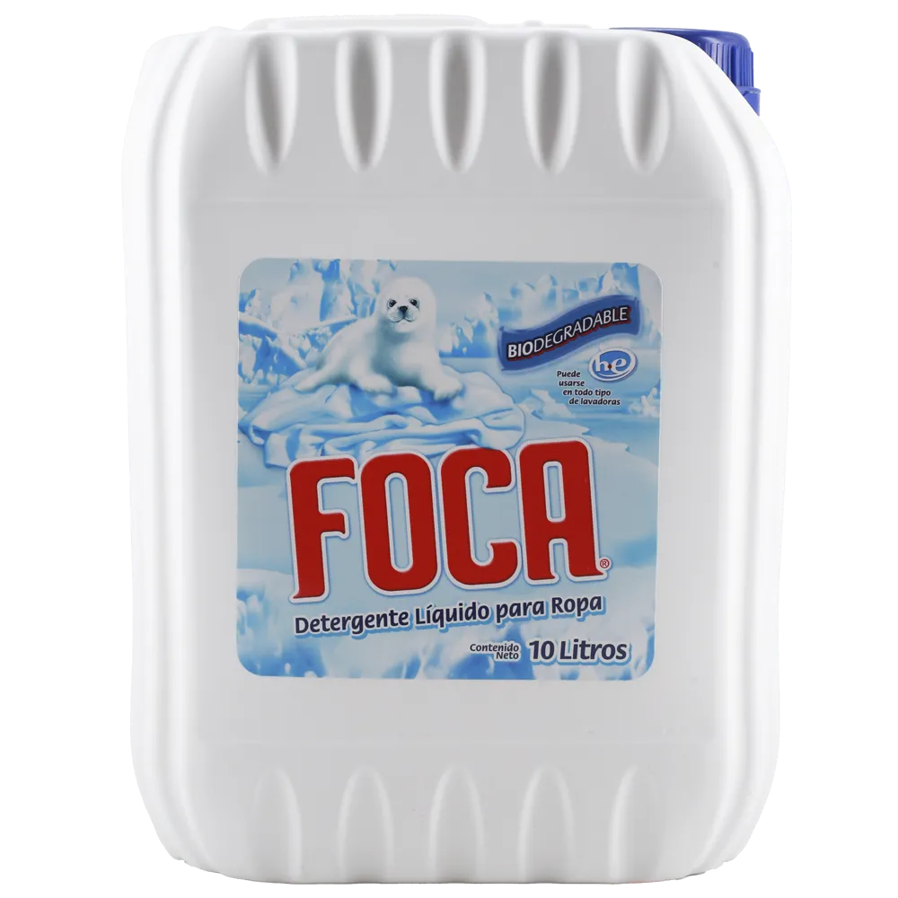 Detergente Liquido He Foca 10 lt