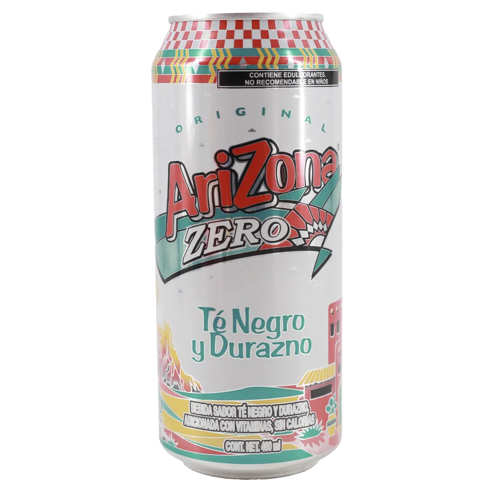 TE HELADO LIQUIDO DURAZNO ARIZONA ZERO 460 MILILI