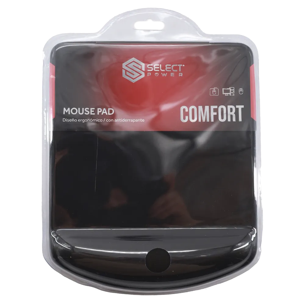 MOUSE PAD CON SOPORTE ORTOPEDICO SELECT POWER 1 PIEZA