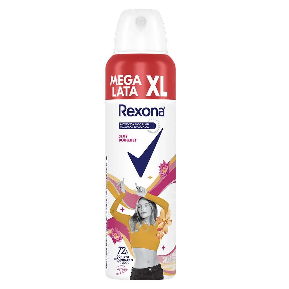 Antitranspirante Aerosol Xl Sexy Bouquet Rexona 210 Ml