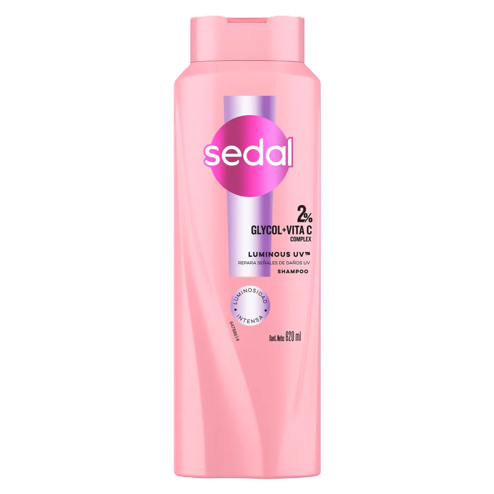 SHAMPOO SEDAL LUMINOUS UV . 620 MILILITROS 2% GLYCOL + VITAC SEDAL 620 MILILI