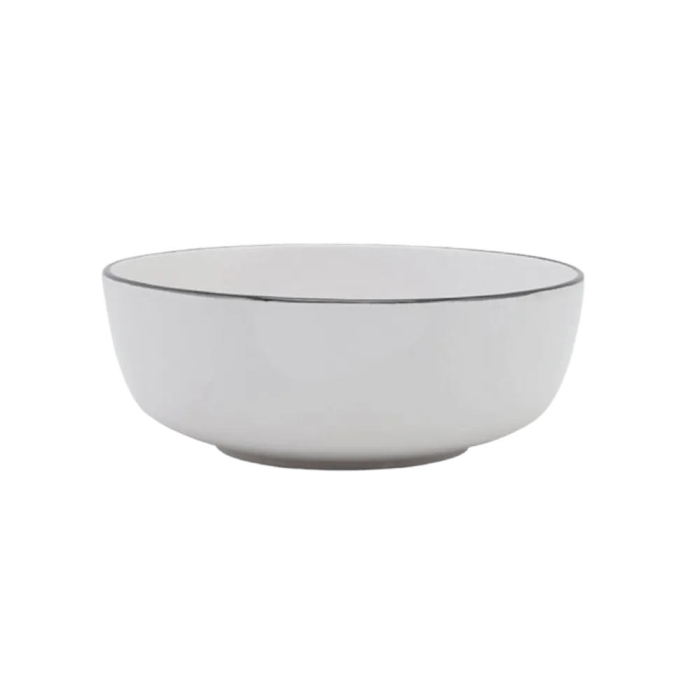 BOWL DE CERMICA BLANCO CHEFMAKER 1 PIEZA