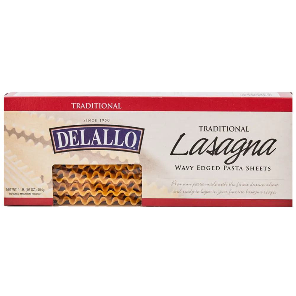 PASTA LASAGNA DELALLO 16 ONZAS