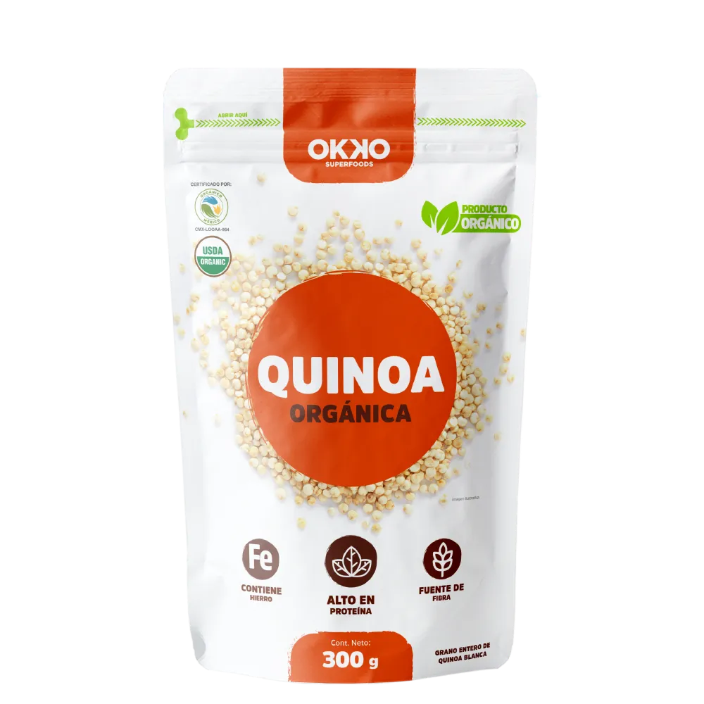 QUINOA ORGANICA OKKO 300 GRAMOS