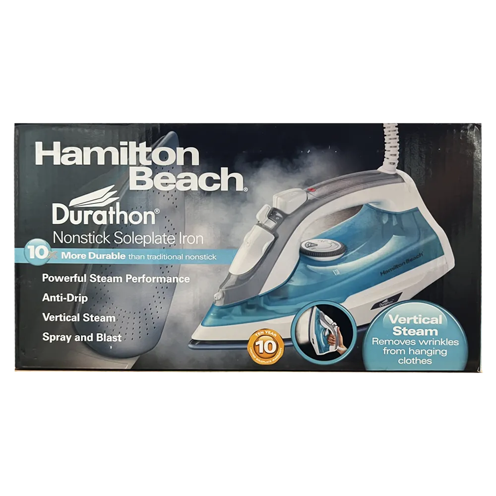 PLANCHA CON ANTIADHERENTE DURATHON HAMILTON BEACH 1 PIEZA