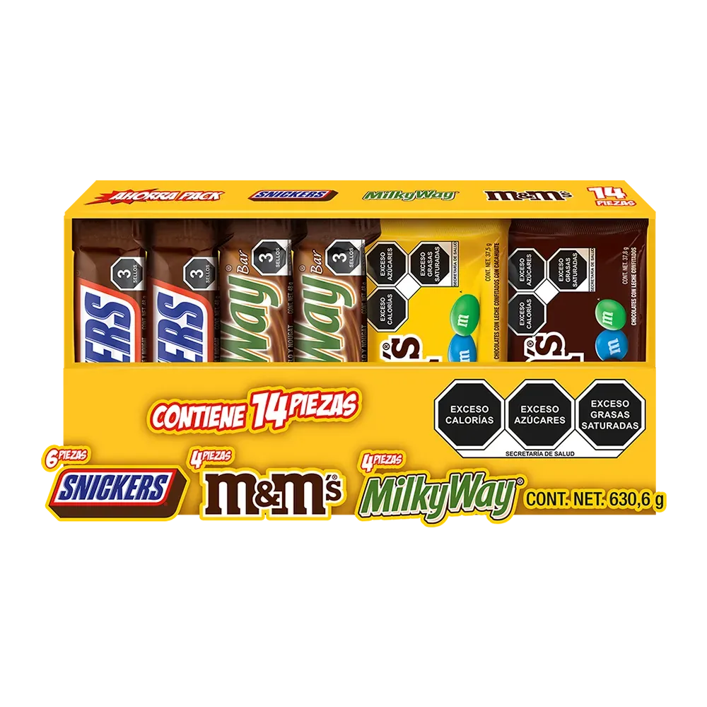 ESTUCHE CHOCOLATES VARIEDAD MARS 630.6 GRAM