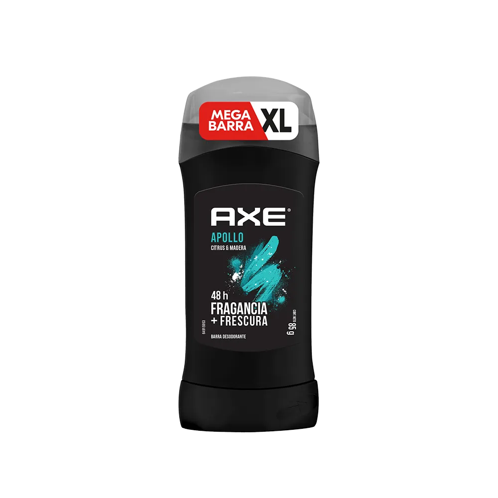DESODORANTE BARRA APOLLO AXE 85 GRAMOS