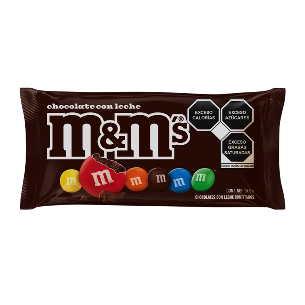 CHOCOLATE LECHE CONFITADO M&M 37.5 GRAMO