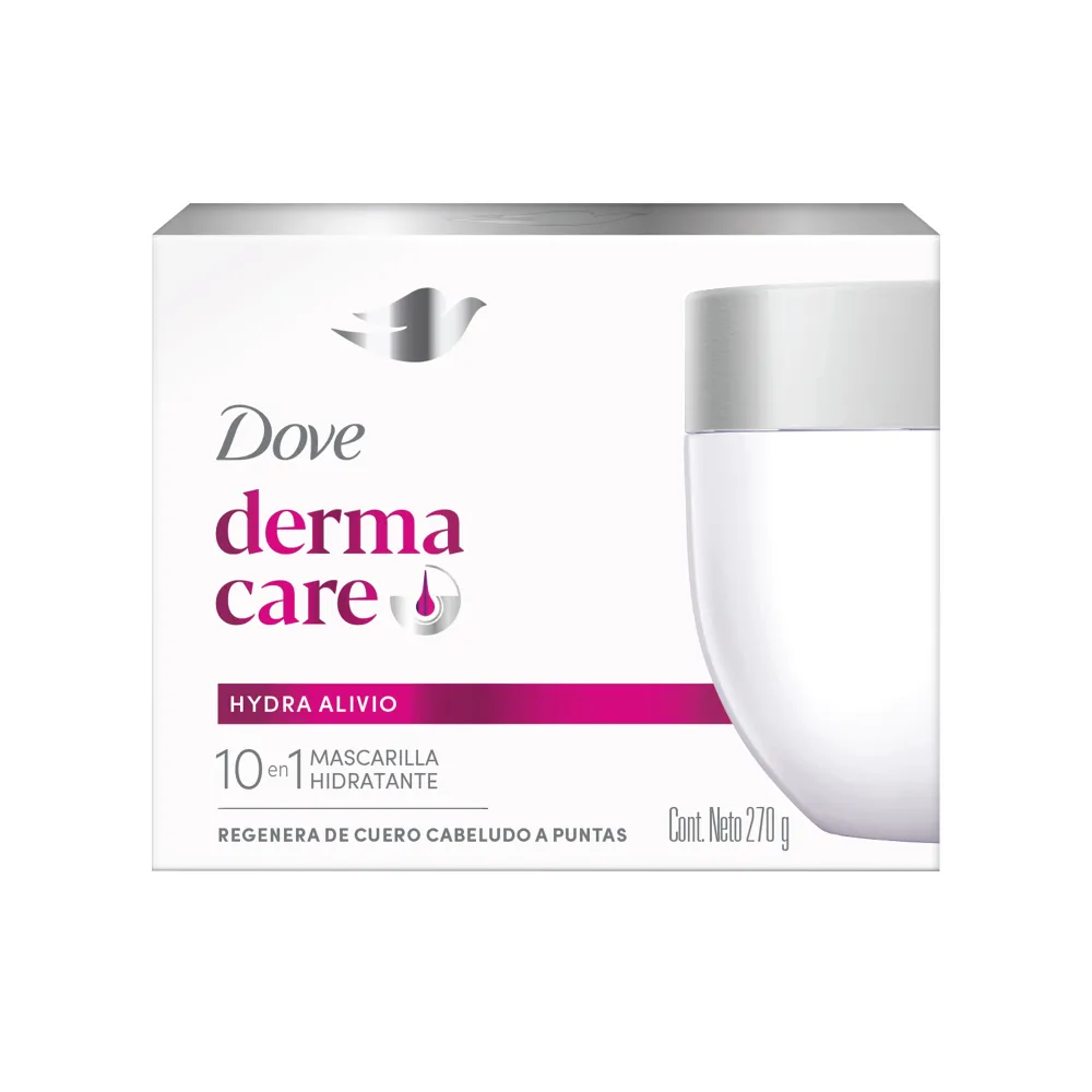 MASCARILLA 10 EN 1 HYDRA ALIVIO DOVE 270 GRAMOS