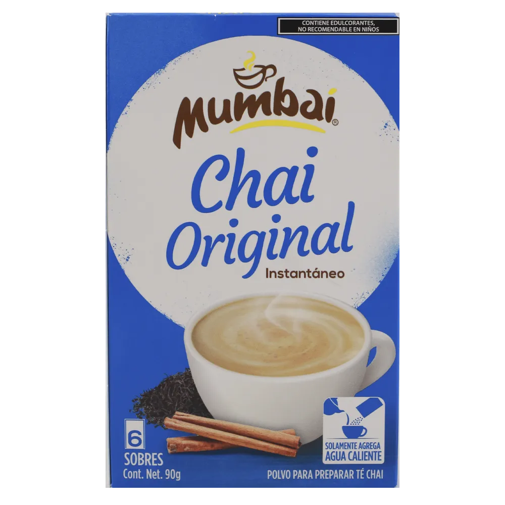 TE CHAI ORIGINAL MUMBAI 6 SOBRES