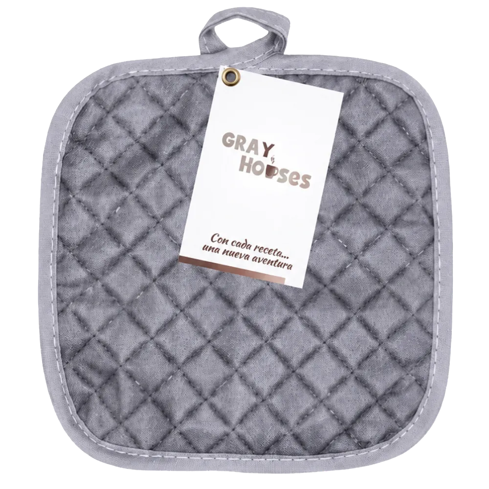 POT HOLDER GRIS . 1 PIEZA