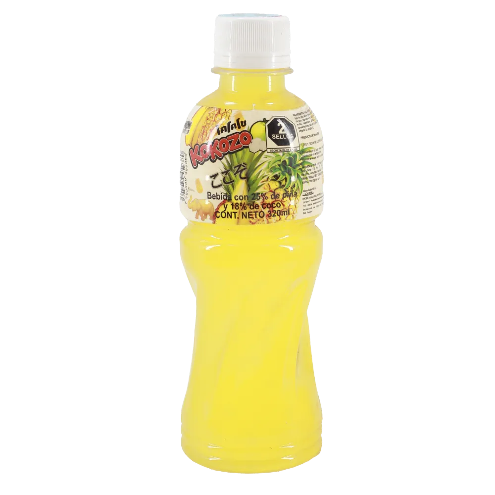 BEBIDA DE SABOR PIÑA KOKOZO 320 MILILI