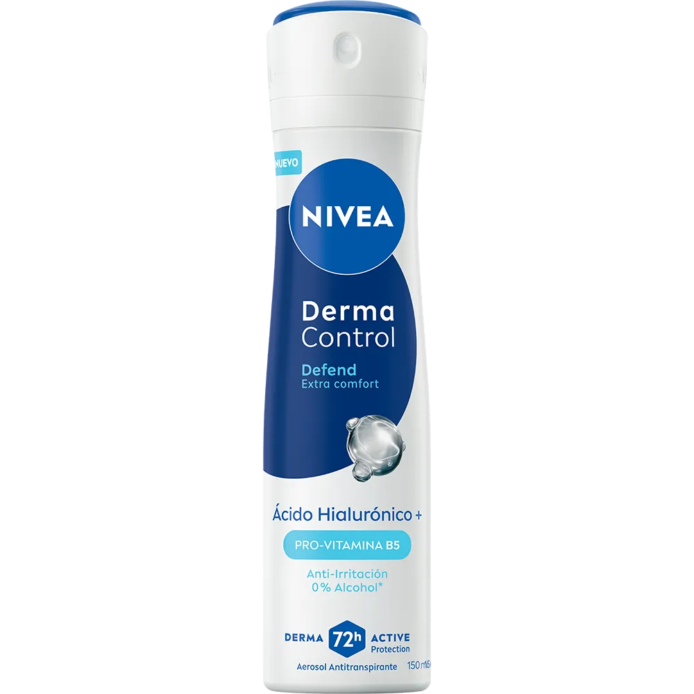 DESODORANTE EN AEROSOL DERMA CONTROL DEFEND NIVEA 150 MILILI