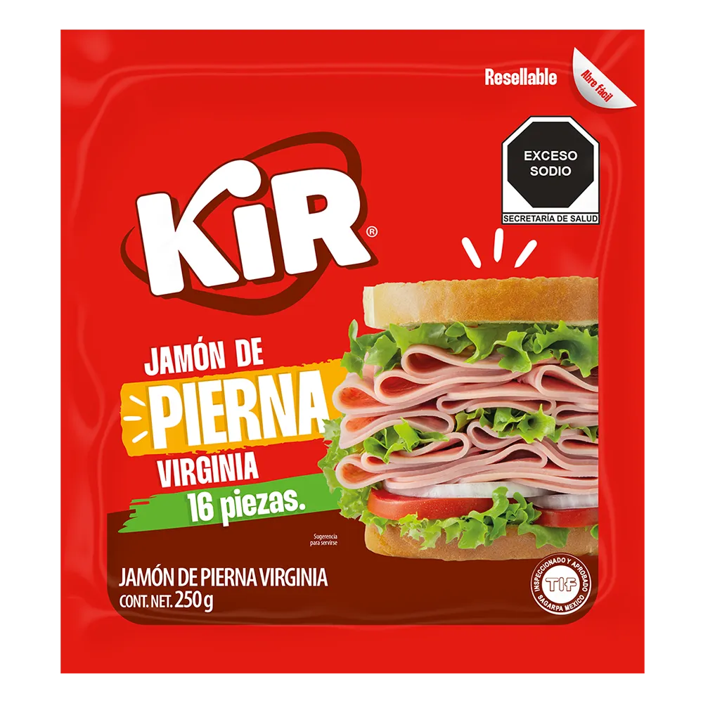 JAMON PIERNA VIRGINIA KIR 250 GRAMOS