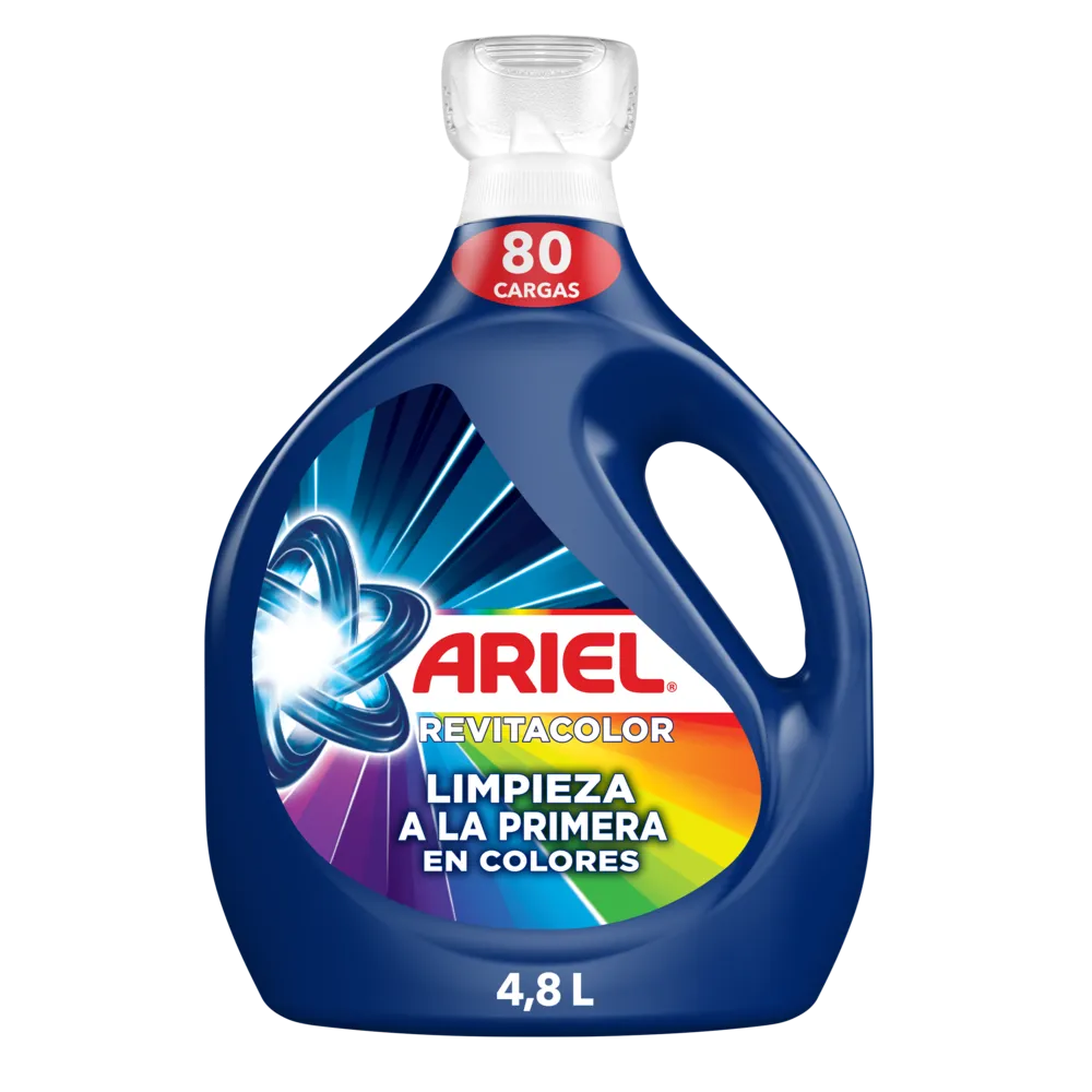 DETERGENTE LIQUIDO REVITACOLOR ARIEL 4.8 LITRO