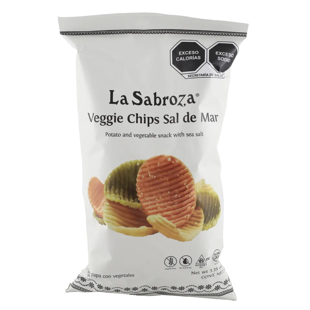 VEGGIE CHIPS LA SABROZA 95 GRAMOS