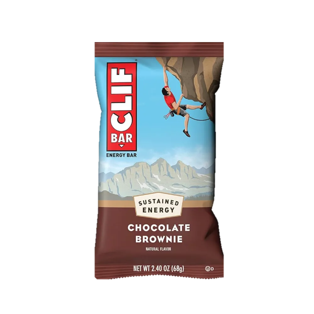 BARRA ENERGETICA CON PROTEINA SABOR CHOCOLATE BROWNIE CLIFF 2.4 ONZAS