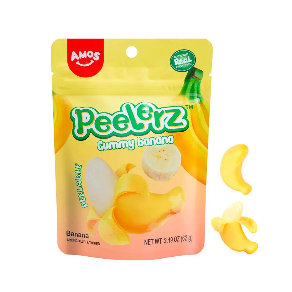 GOMITAS PLATANO PEELERZ AMOS 65 GRAMOS