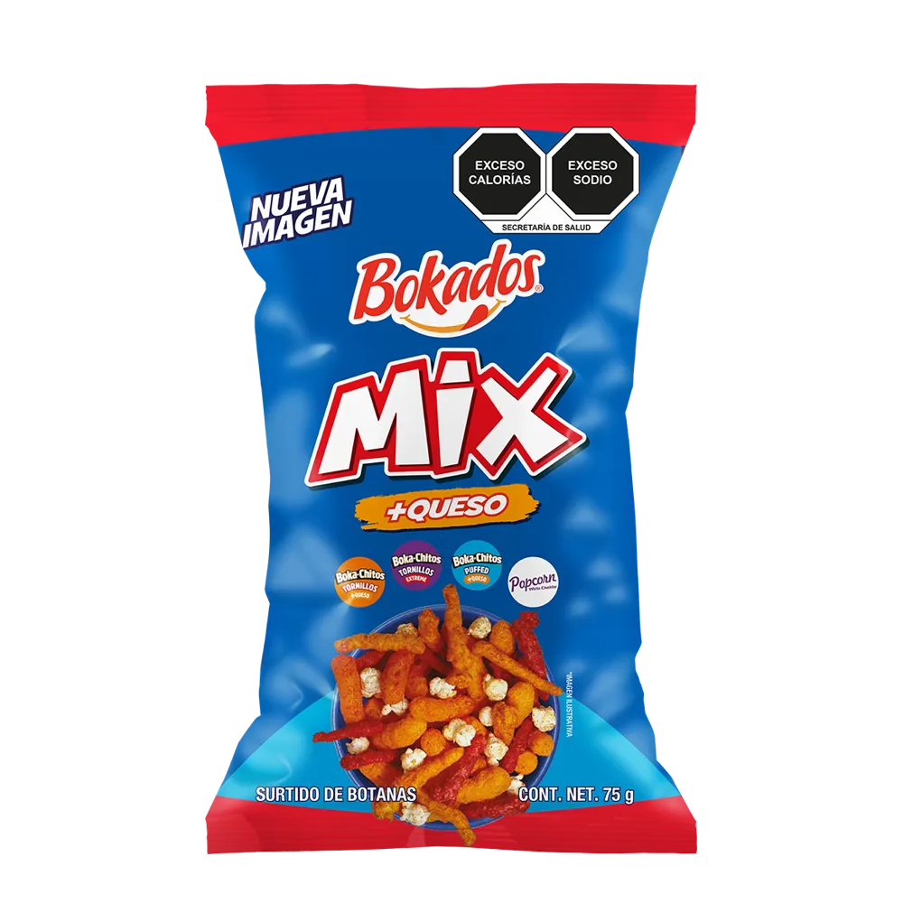 MIX D TOCHOS QUESO BOKADOS 230 GRAMOS