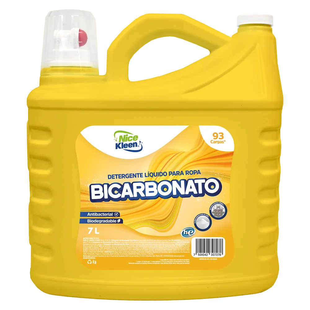DETERGENTE LIQUIDO BICARBONATO NICE KLEEN 7 LITRO