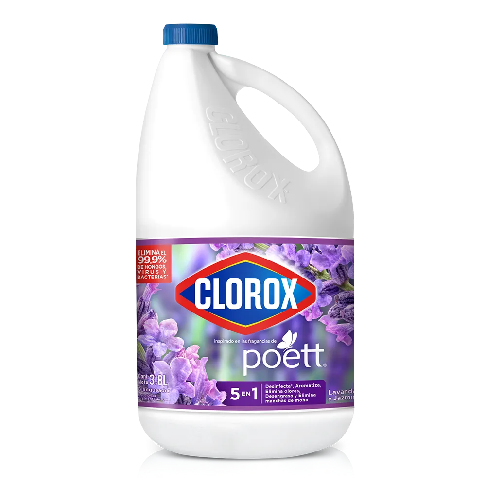 BLANQUEADOR LIQUIDO LAVANDA CLOROX 3.8 LITRO