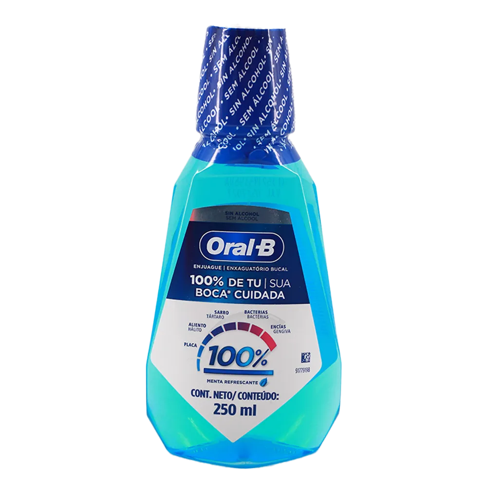Enjuague Bucal Menta Refrescante Oral B 250 ml
